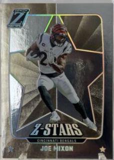 Joe Mixon #ZS-1 Football Cards 2022 Panini Zenith Z Stars