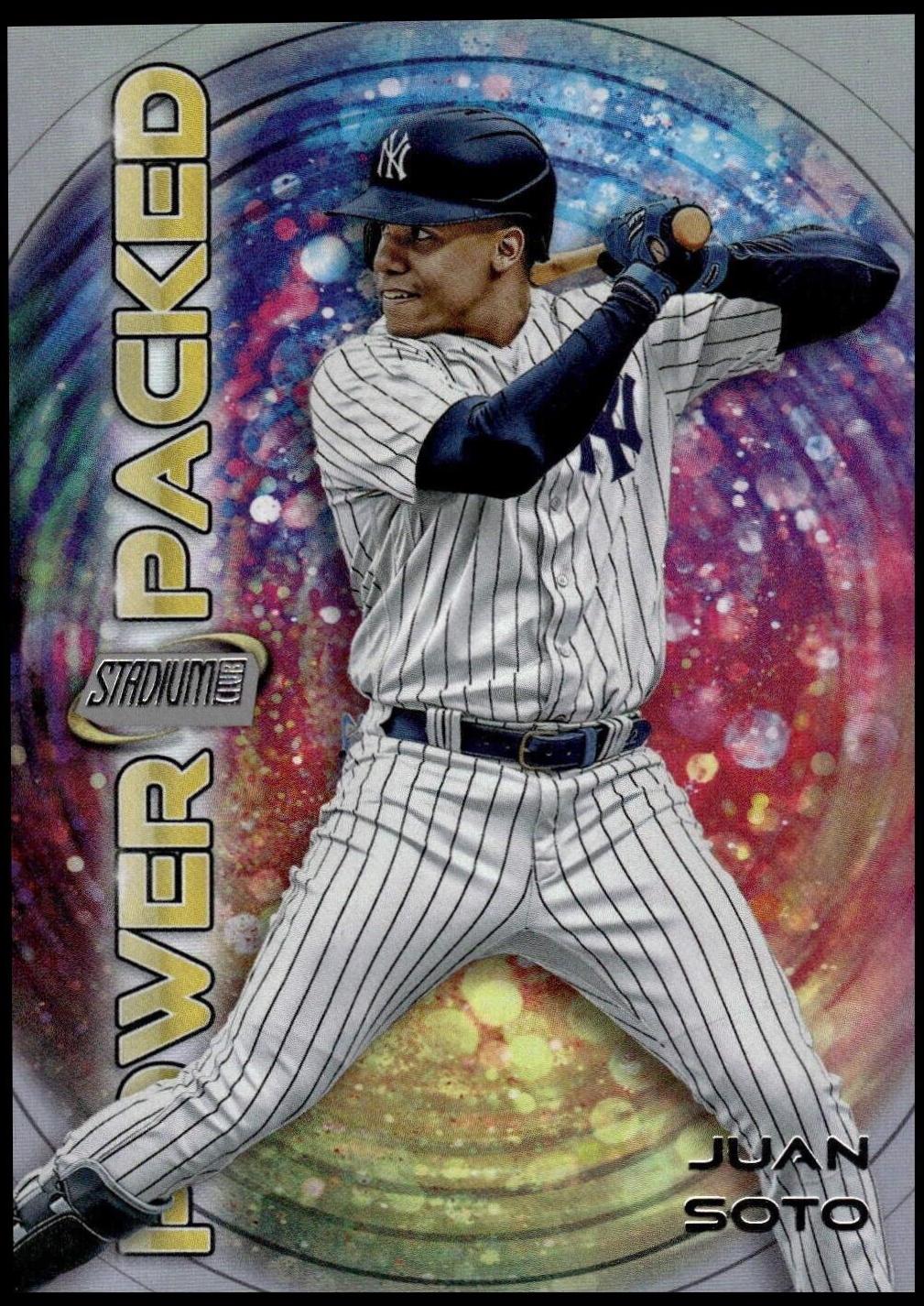 Juan Soto #PP-17 Baseball Cards 2024 Topps Stadium Club Power Packed