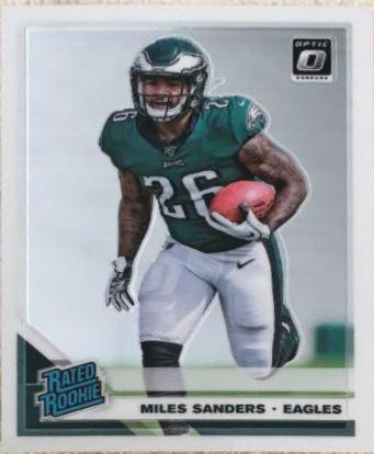 Miles Sanders #172 Football Cards 2019 Donruss Optic