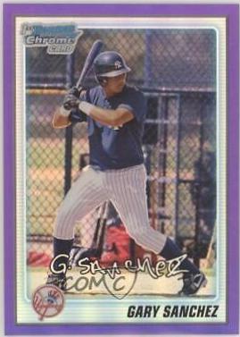 Gary Sanchez [Purple Refractor] #BCP207