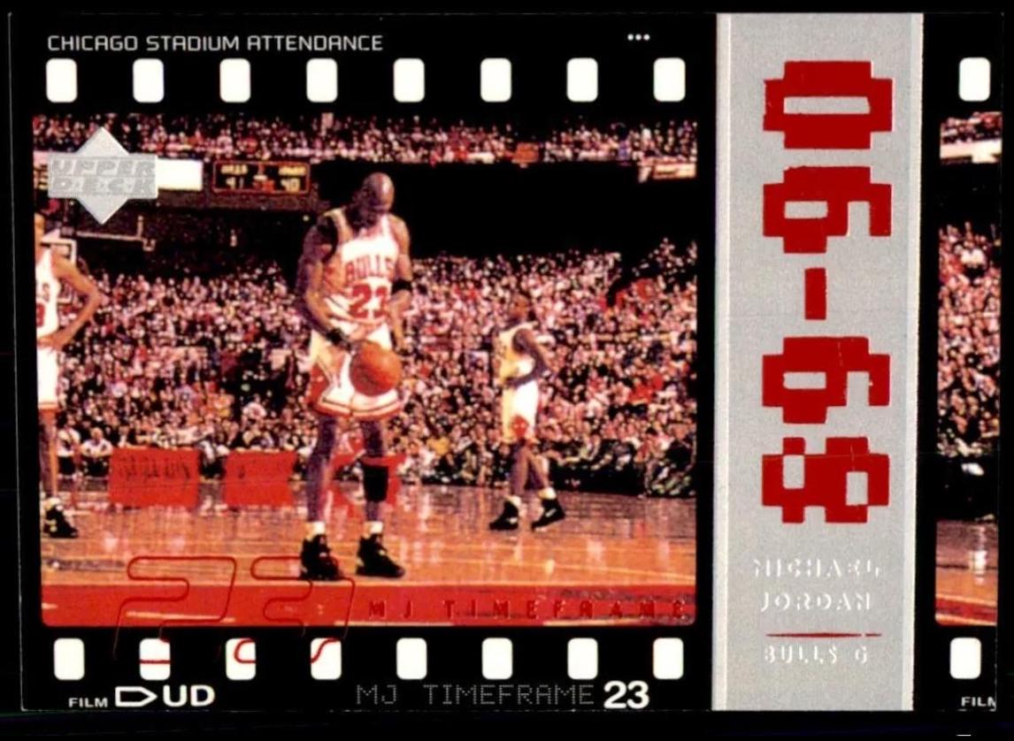 Michael Jordan #43 Basketball Cards 1998 Upper Deck MJ Living Legend