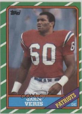 Garin Veris #38 Football Cards 1986 Topps