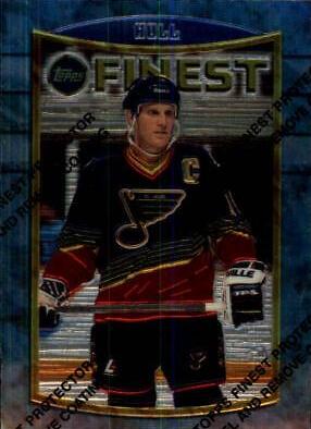 Brett Hull #42 Hockey Cards 1994 Finest