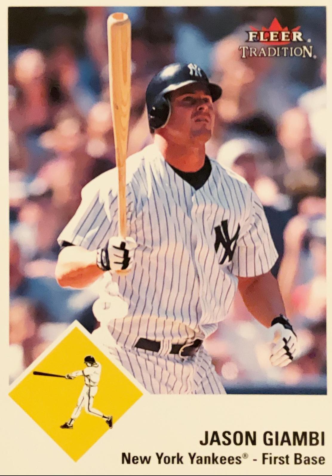 Jason Giambi #123 Baseball Cards 2003 Fleer Tradition