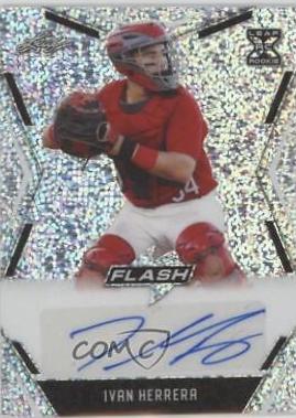 Ivan Herrera #BA-IH1 2020 Leaf Flash Autographs Baseball