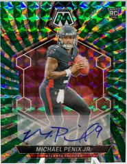 Michael Penix Jr. [Autograph Green Swirl] #308 Prices | 2024