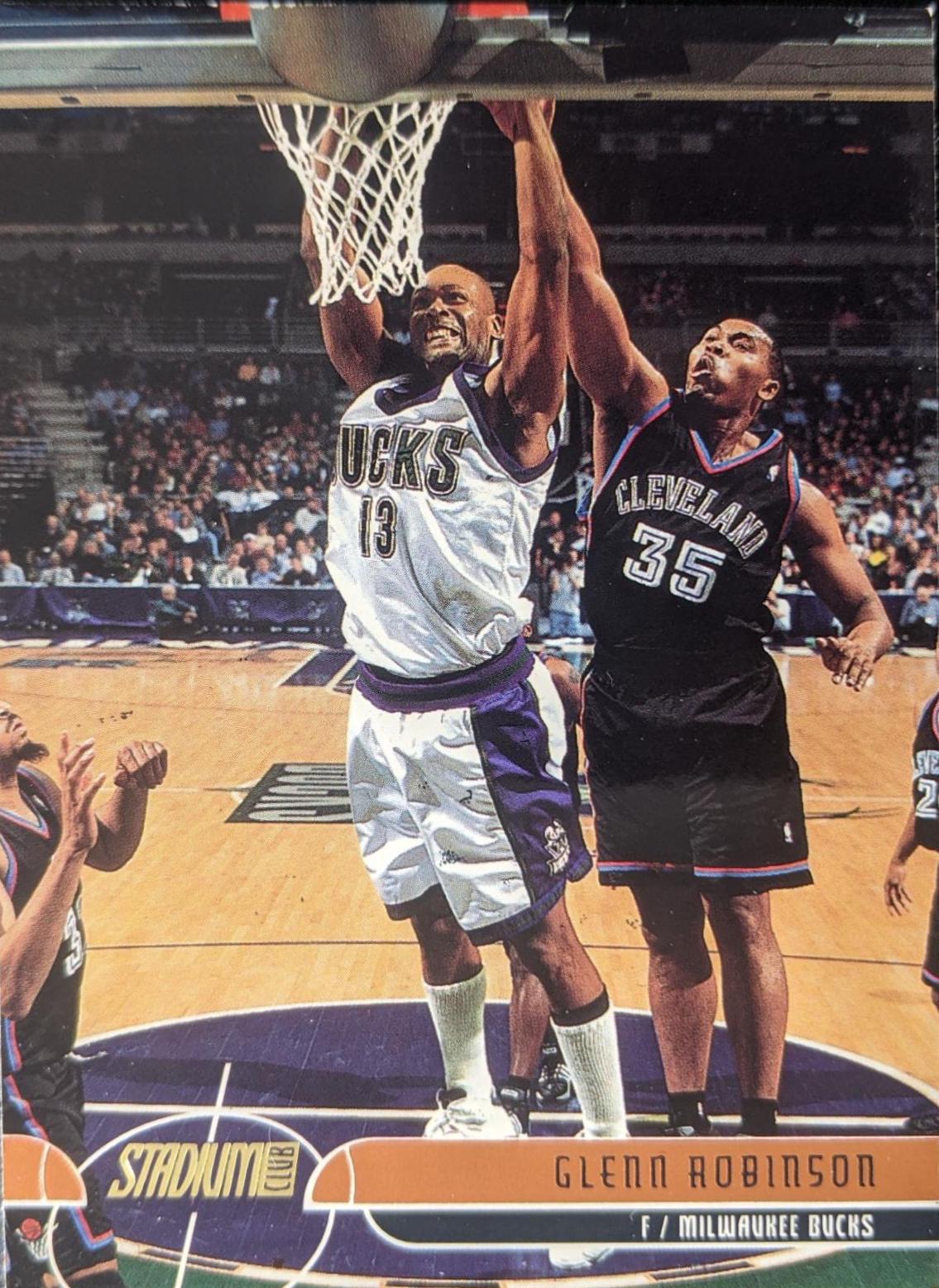 Glenn Robinson #63 Basketball Cards 2001 Stadium Club