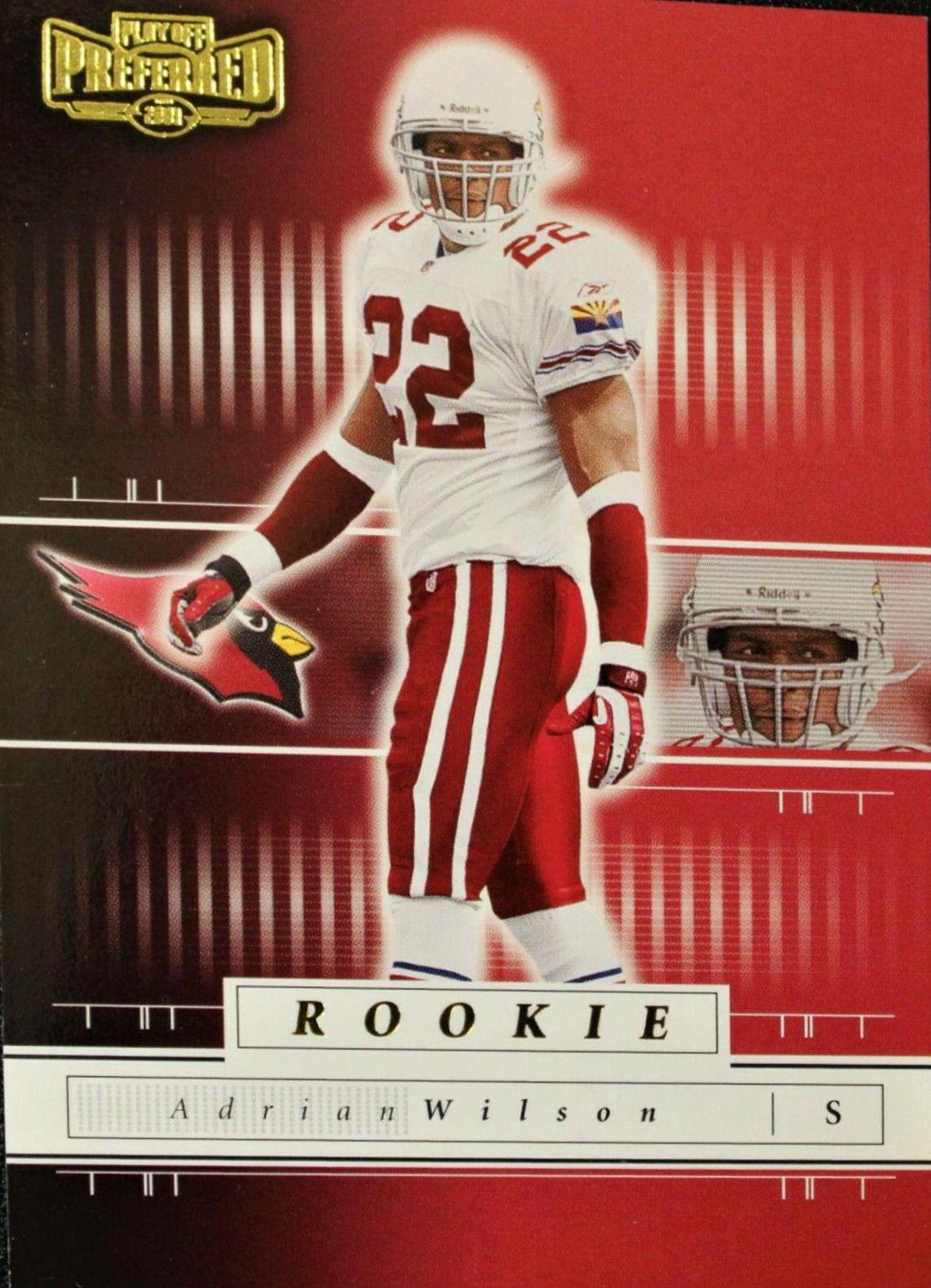 Adrian Wilson #198 Football Cards 2001 Playoff Preferred