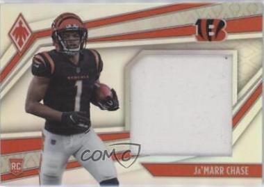 Ja'Marr Chase #RJM-JMC Football Cards 2021 Panini Phoenix Rookie Jumbo Memorabilia