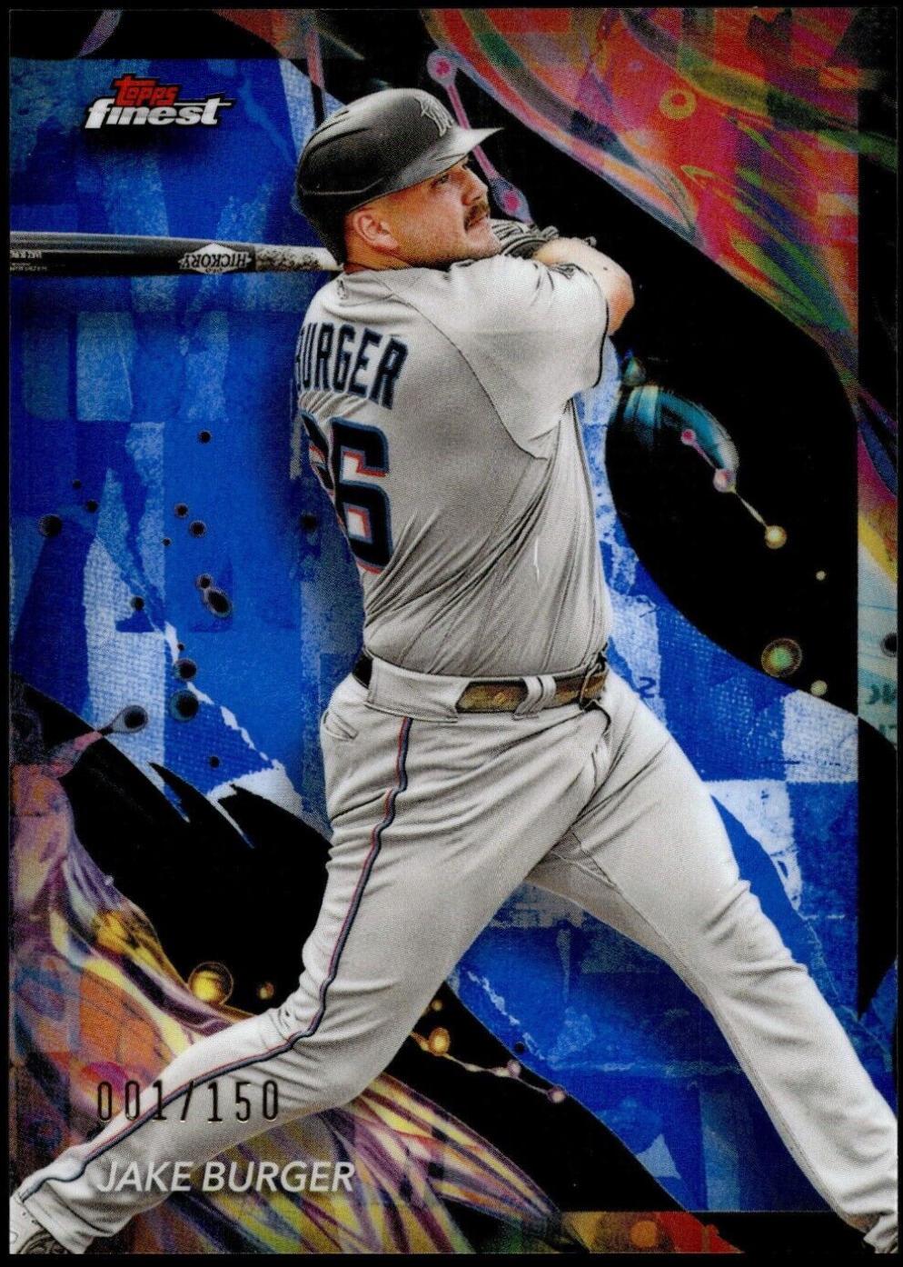 Jake Burger [Blue Refractor] #197