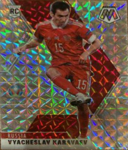 Vyacheslav Karavaev #73 Soccer Cards 2021 Panini Mosaic UEFA Euro 2020