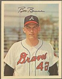 Bob Bruce Baseball Cards 1967 Dexter Press Premiums