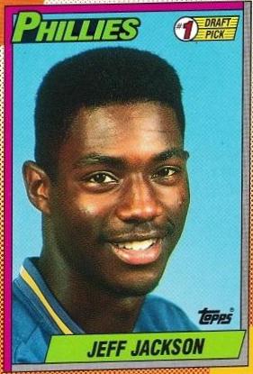 Jeff Jackson #74 Baseball Cards 1990 Topps