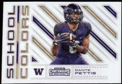 Dante Pettis #15 Football Cards 2018 Panini Contenders Draft Picks Game Day Ticket