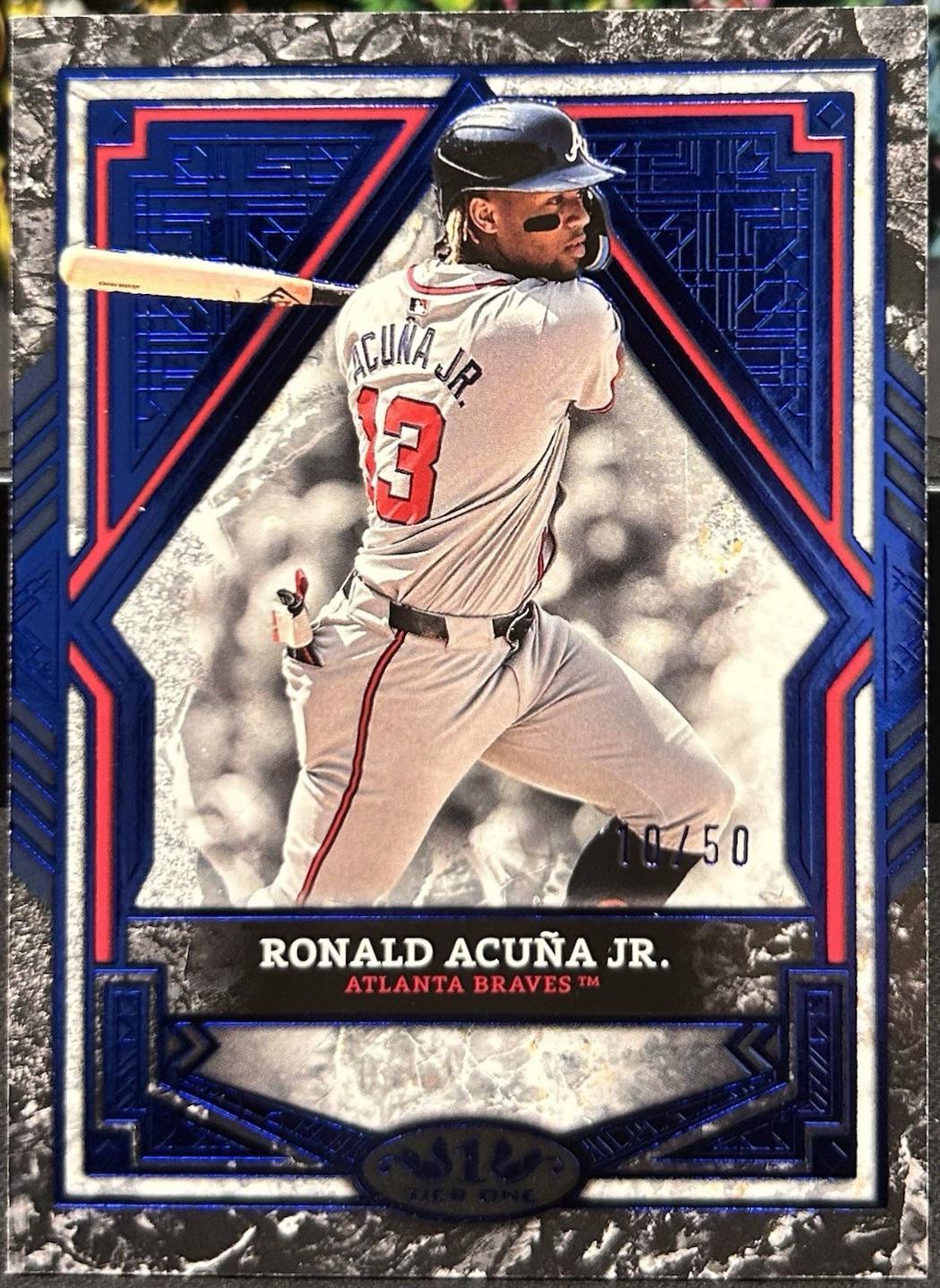 Ronald Acuna Jr. [Blue Foil] #67