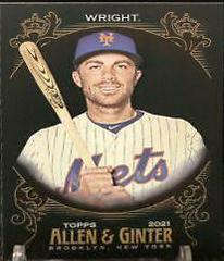 David Wright #34 Baseball Cards 2021 Topps Allen & Ginter X Prices