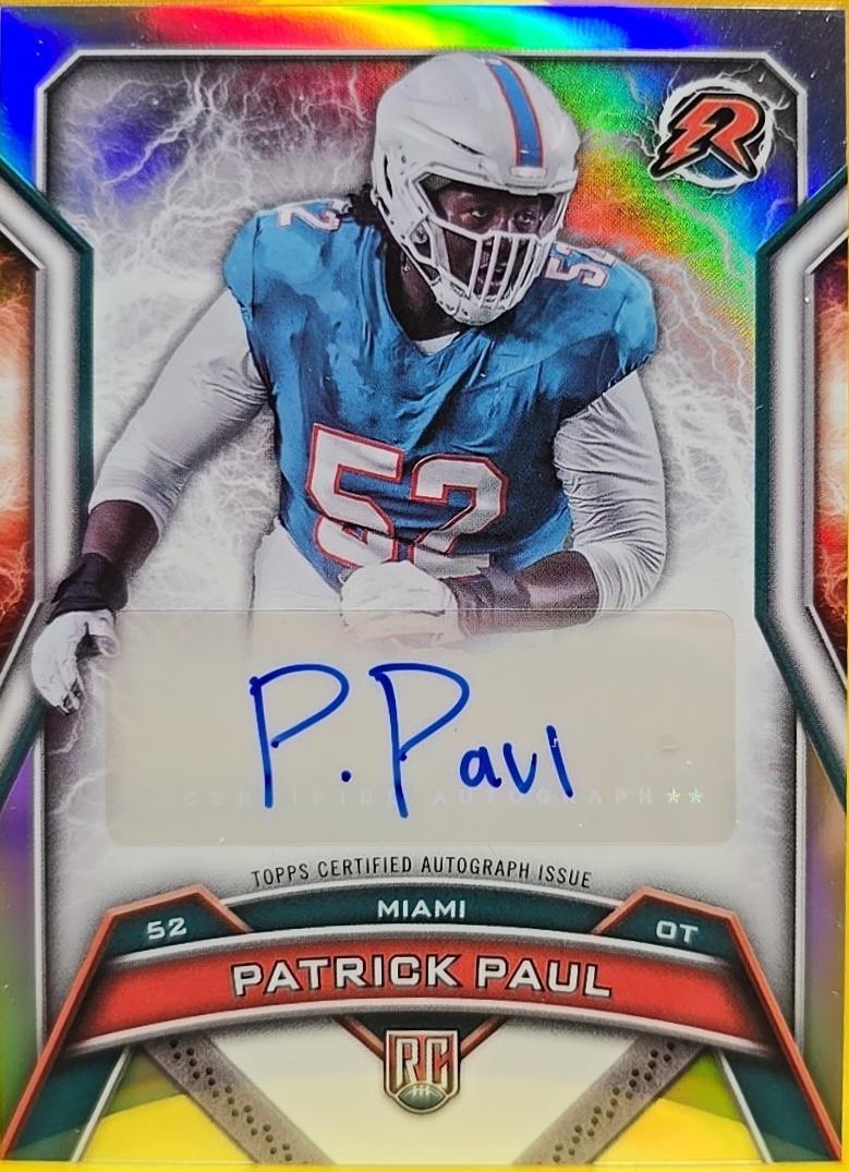 Patrick Paul [Silver Static] #RRS-PP