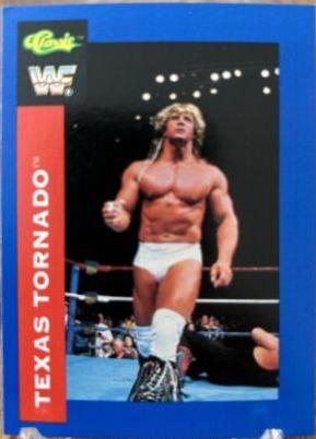 Texas Tornado #3 Wrestling Cards 1991 Classic WWF