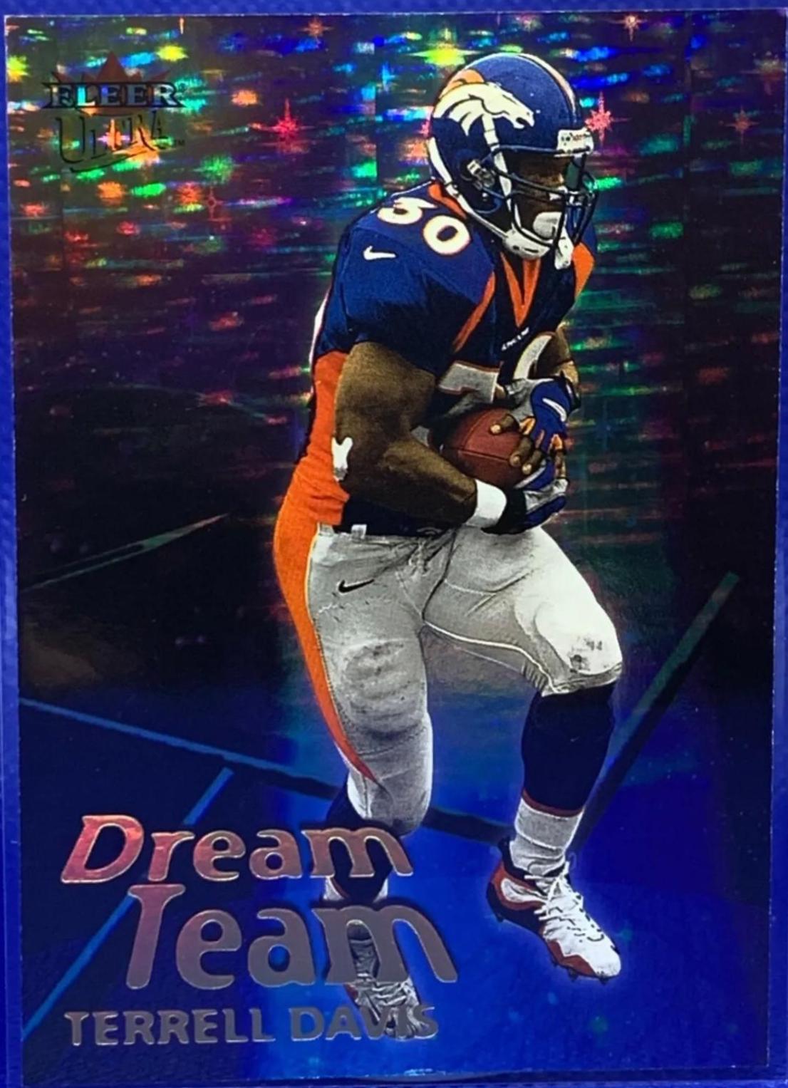 Terrell Davis #1 Football Cards 2000 Ultra Dream Team
