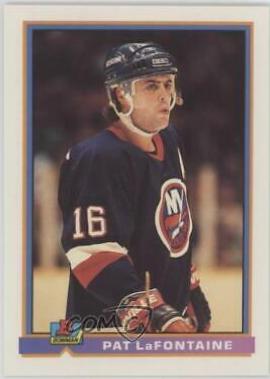 Pat LaFontaine #222 Hockey Cards 1991 Bowman