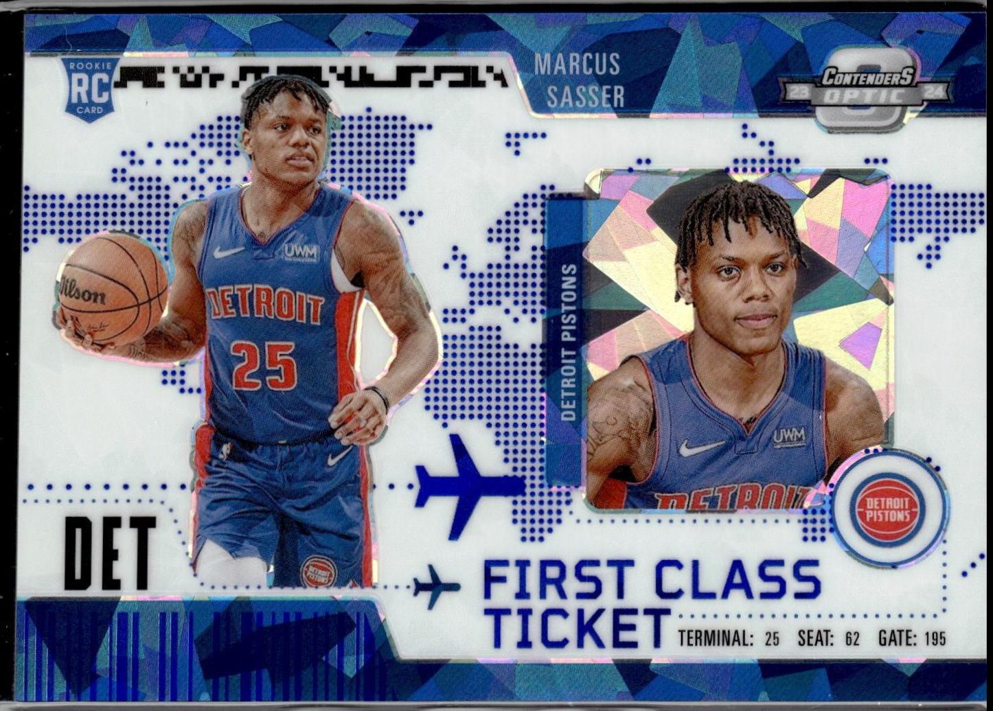 Marcus Sasser [Blue Cracked Ice] #20