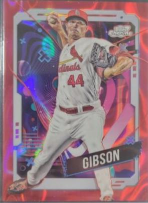Kyle Gibson [Red Flare Refractor] #82