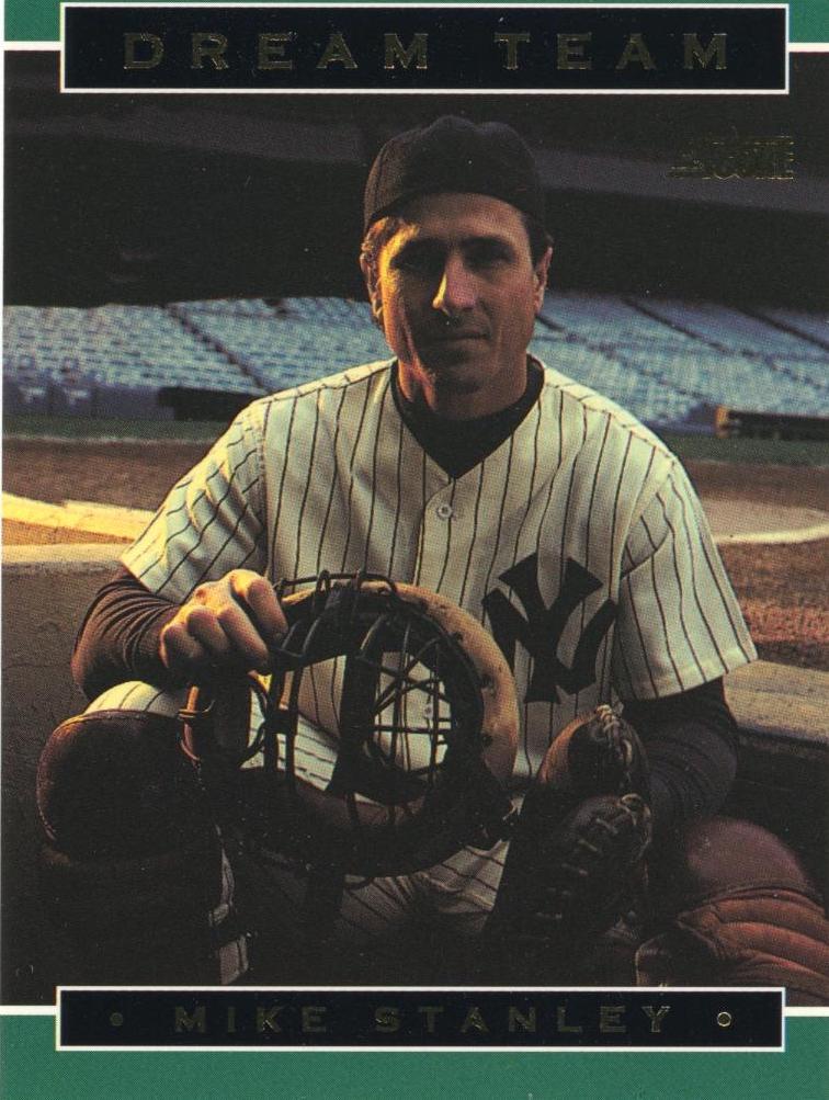 Mike Stanley #10 Baseball Cards 1993 Score Dream Team