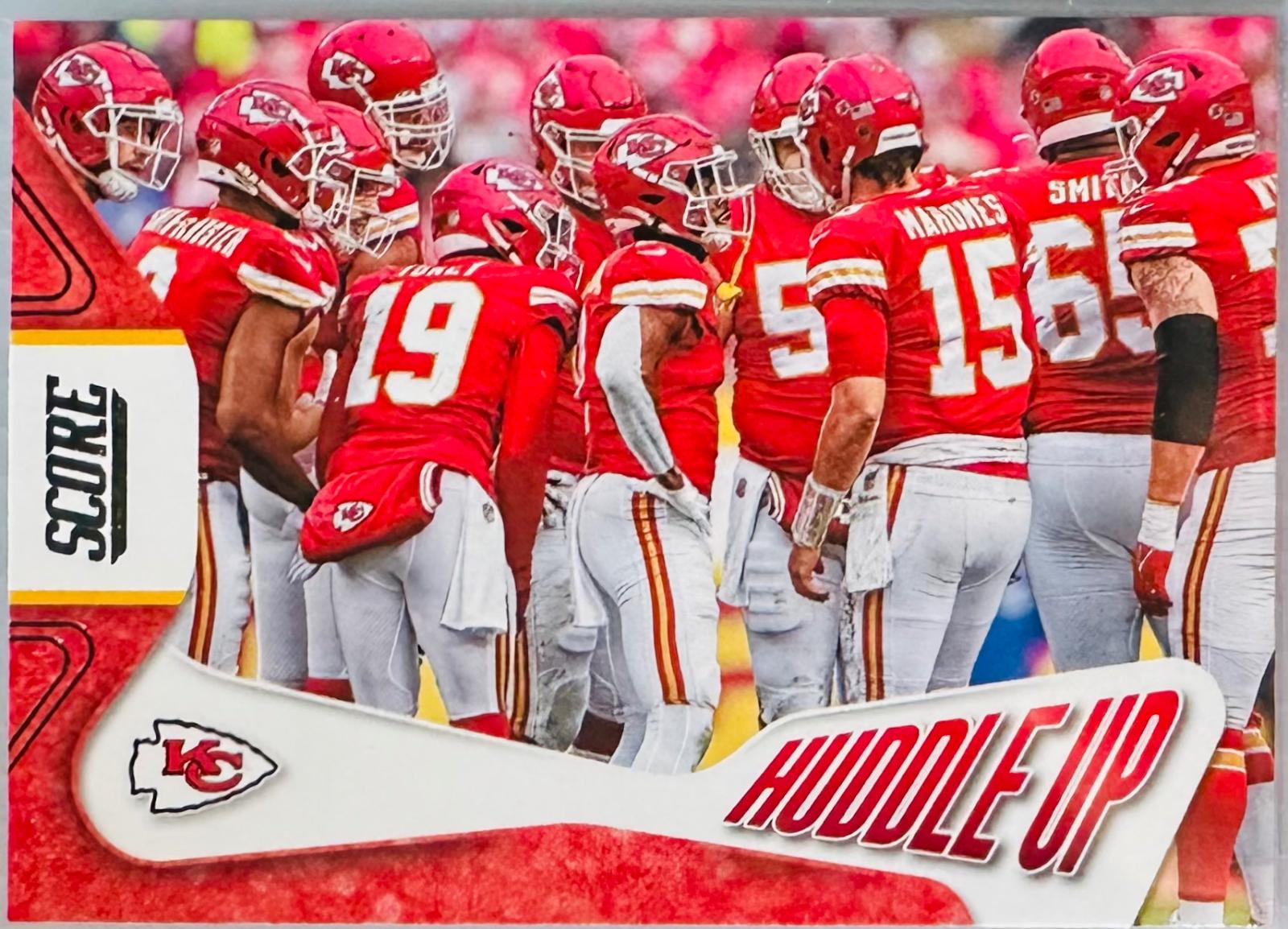 Kansas City #1 Football Cards 2022 Panini Score Huddle Up