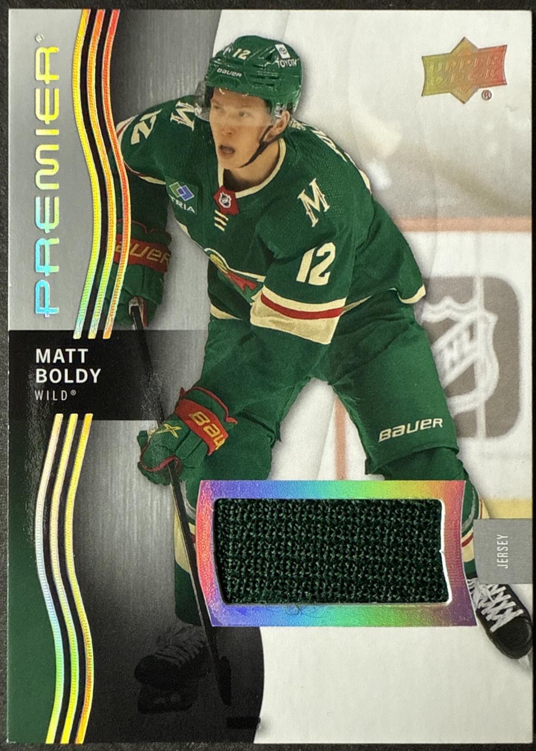 Matt Boldy #2 Hockey Cards 2023 Upper Deck Premier