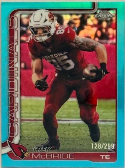 Trey McBride [Teal Refractor] #4