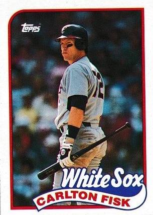 Carlton Fisk #695 Baseball Cards 1989 Topps