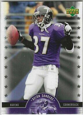 Deion Sanders #18 Football Cards 2005 Upper Deck Legends