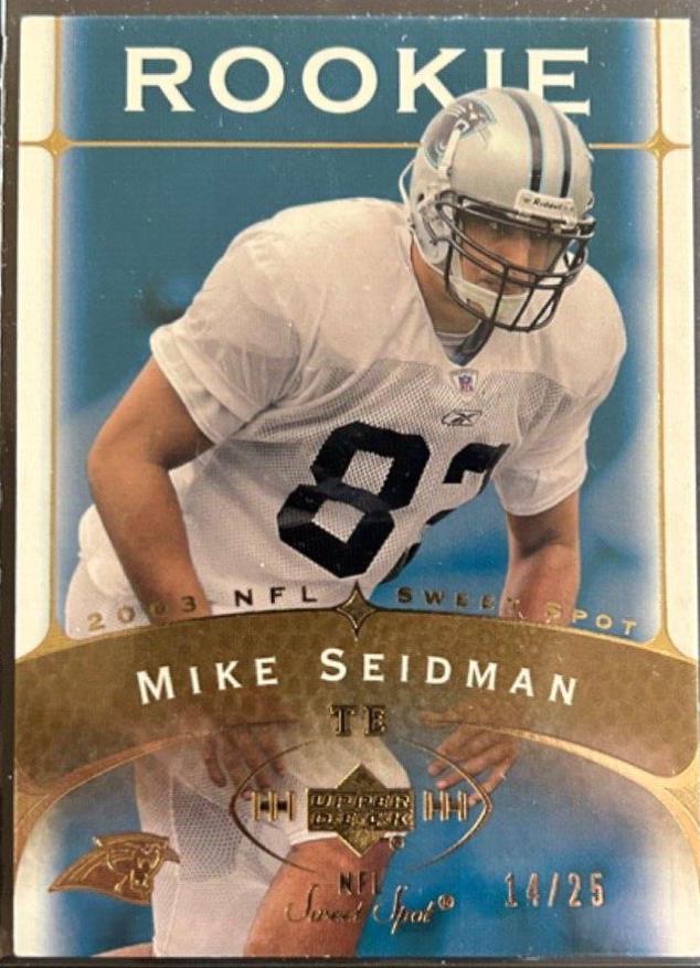 Mike Seidman #197 2003 Upper Deck Sweet Spot Football