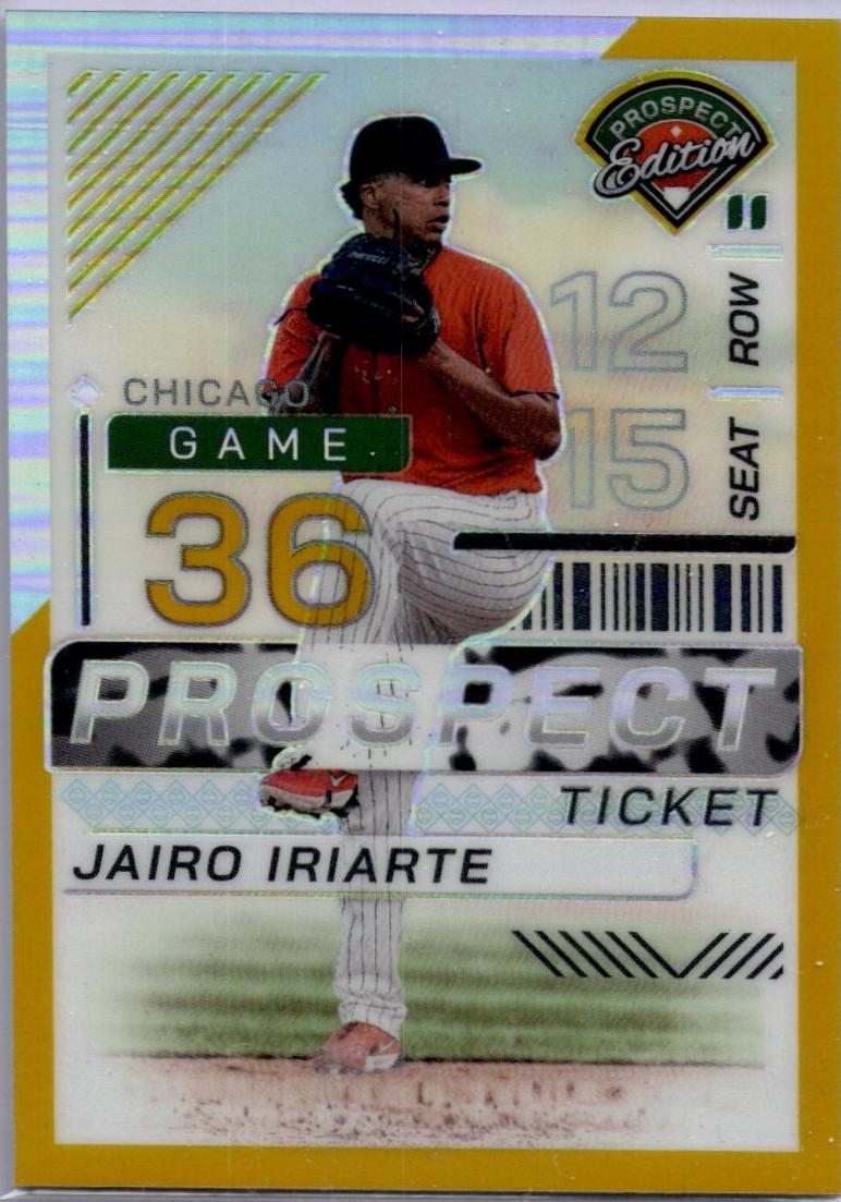 Jairo Iriarte [Gold Ticket Holo] #176
