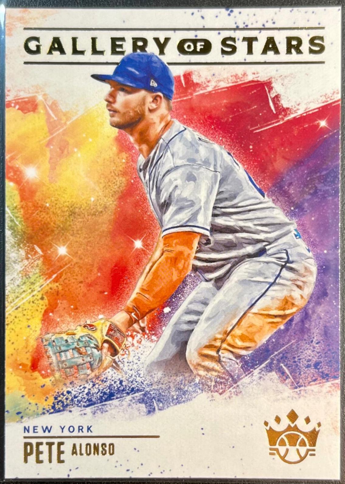 Pete Alonso #GS-9 Baseball Cards 2022 Panini Diamond Kings Gallery of Stars