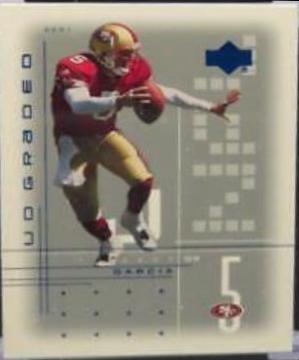 Jeff Garcia #38 Football Cards 2001 Upper Deck Graded