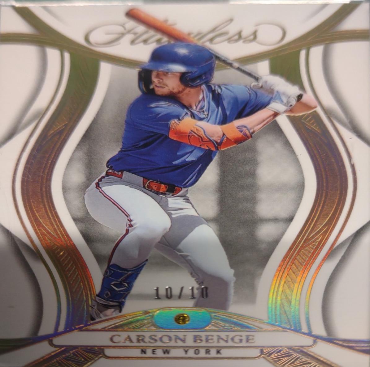 Carson Benge [Gold] #60 Prices | 2025 Panini Flawless | Baseball Cards