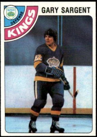 Gary Sargent #37 Hockey Cards 1978 Topps