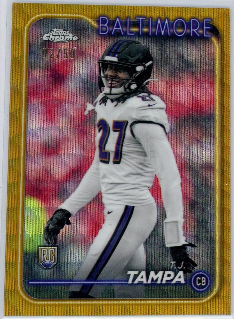 T.J. Tampa [Gold Wave Refractor] #255