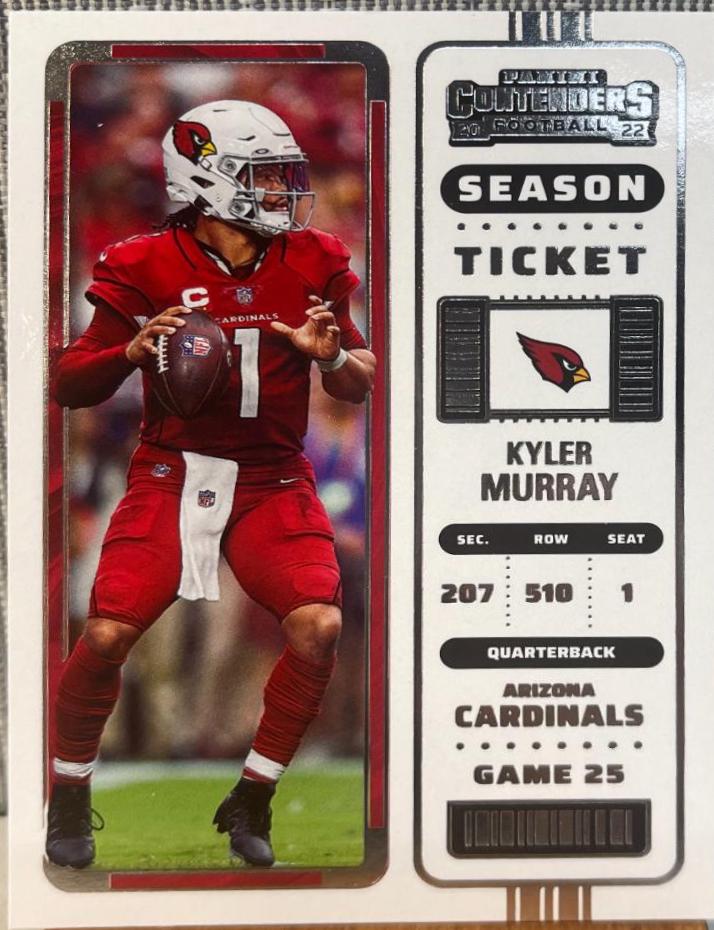 Kyler Murray #1 Football Cards 2022 Panini Contenders
