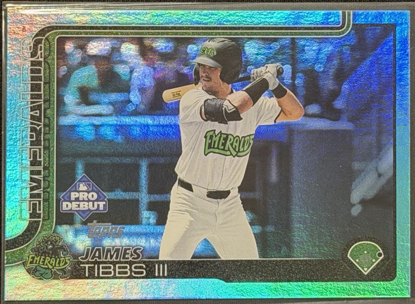 James Tibbs III [Aqua Refractor] #PDC-166