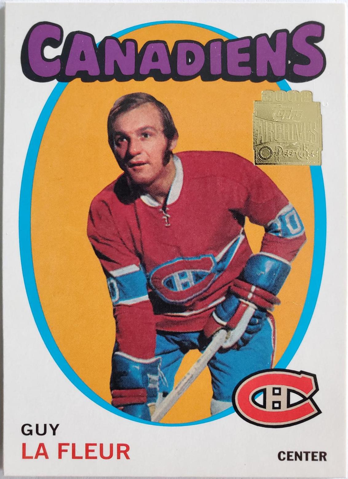 Guy La Fleur #28 Hockey Cards 2001 Topps Archives
