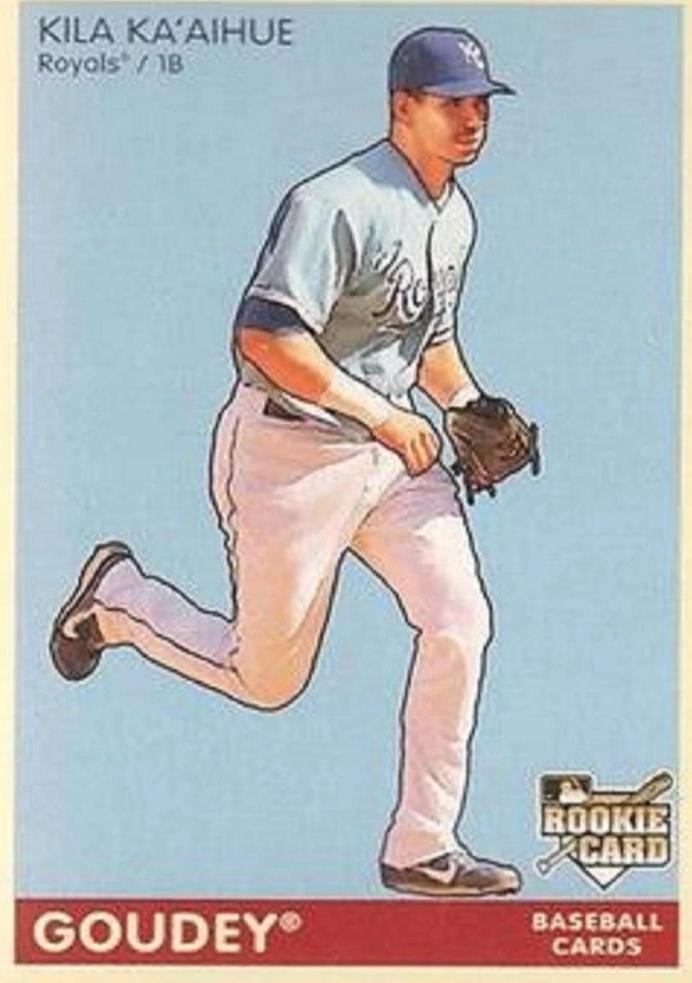 Kila Ka'Aihue #83 Baseball Cards 2009 Upper Deck Goudey