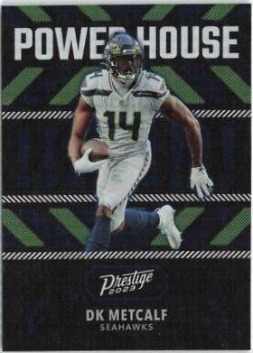 DK Metcalf #PH-11 Football Cards 2023 Panini Prestige Power House