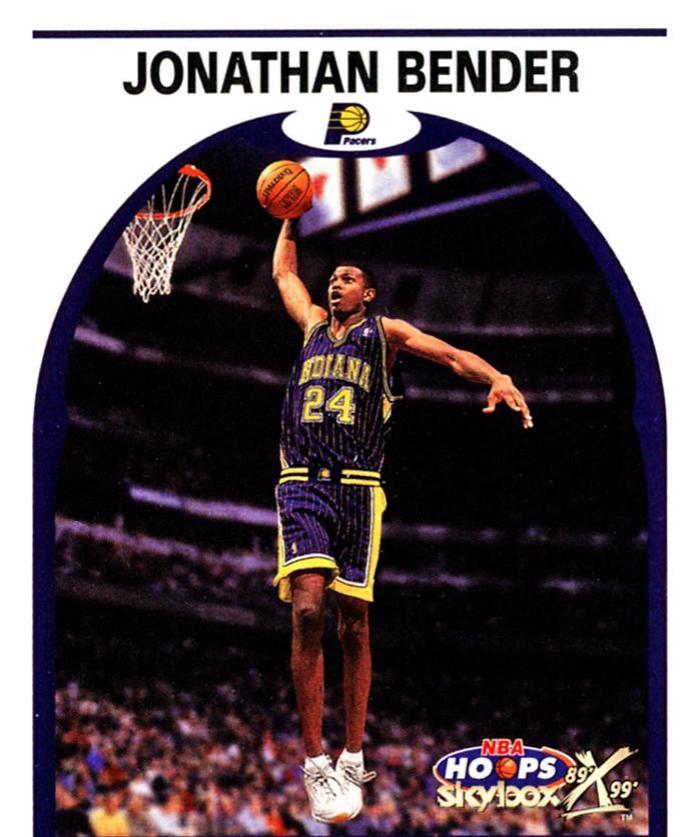 Jonathan Bender #11 Basketball Cards 1999 Hoops Decade