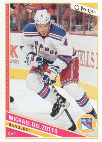 Michael Del Zotto #231 2013-14 O-Pee-Chee Hockey