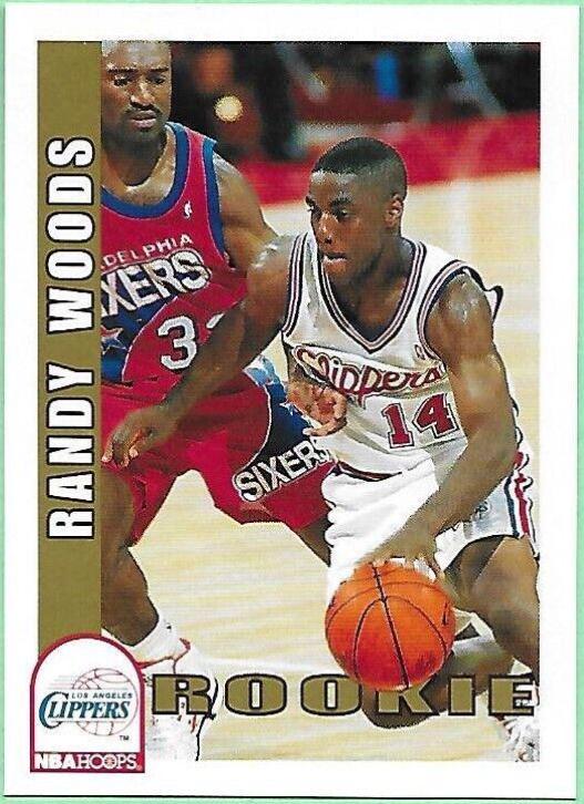 Randy Woods #407 Basketball Cards 1992 Hoops