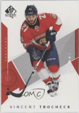 Vincent Trocheck #17 Hockey Cards 2018 SP Authentic
