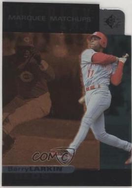 Barry Larkin #MM18 Baseball Cards 1997 SP Marquee Matchups