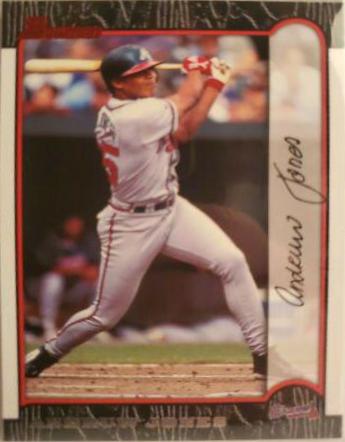 Andruw Jones #32 Baseball Cards 1999 Bowman